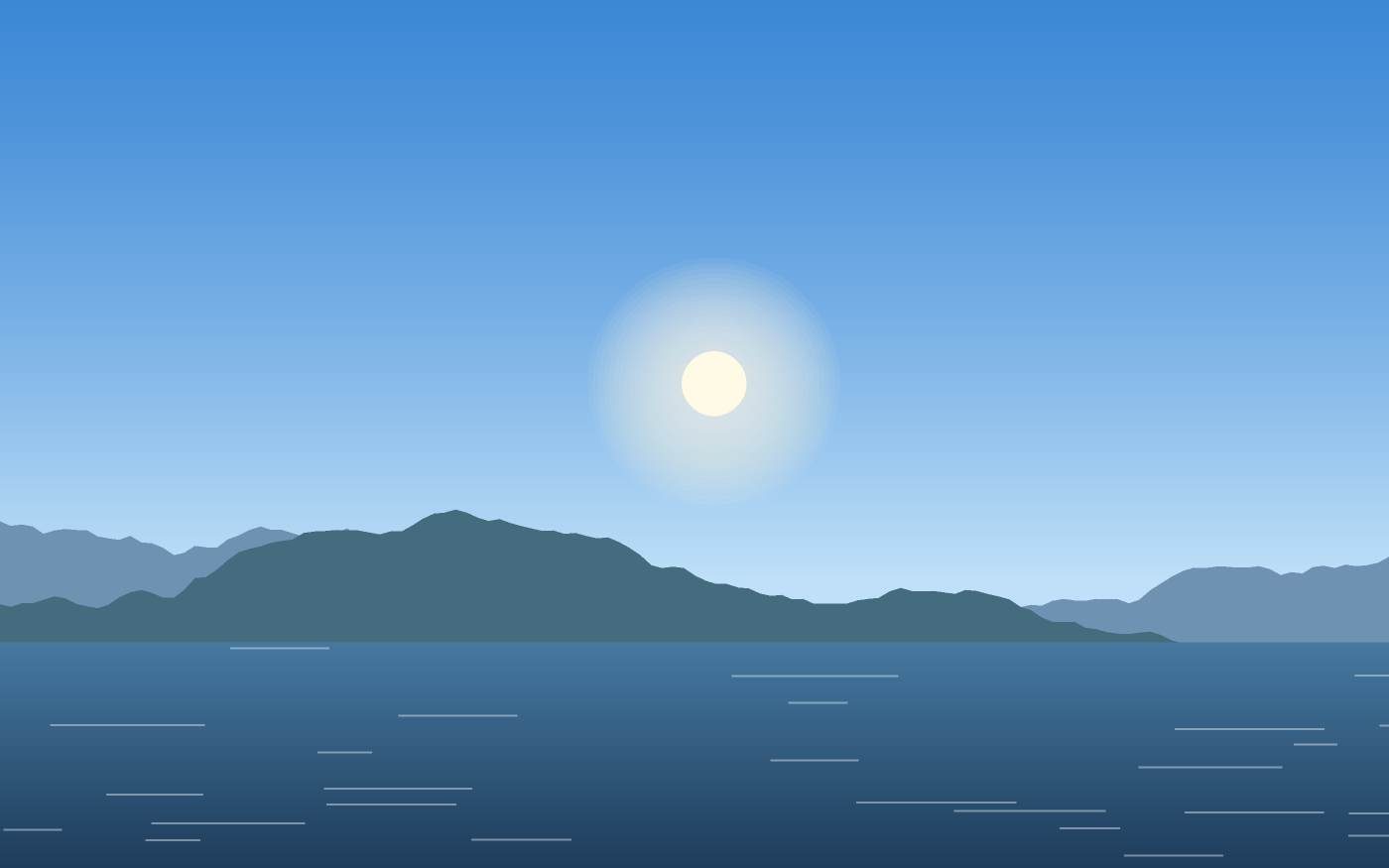 Landschaftsillustration