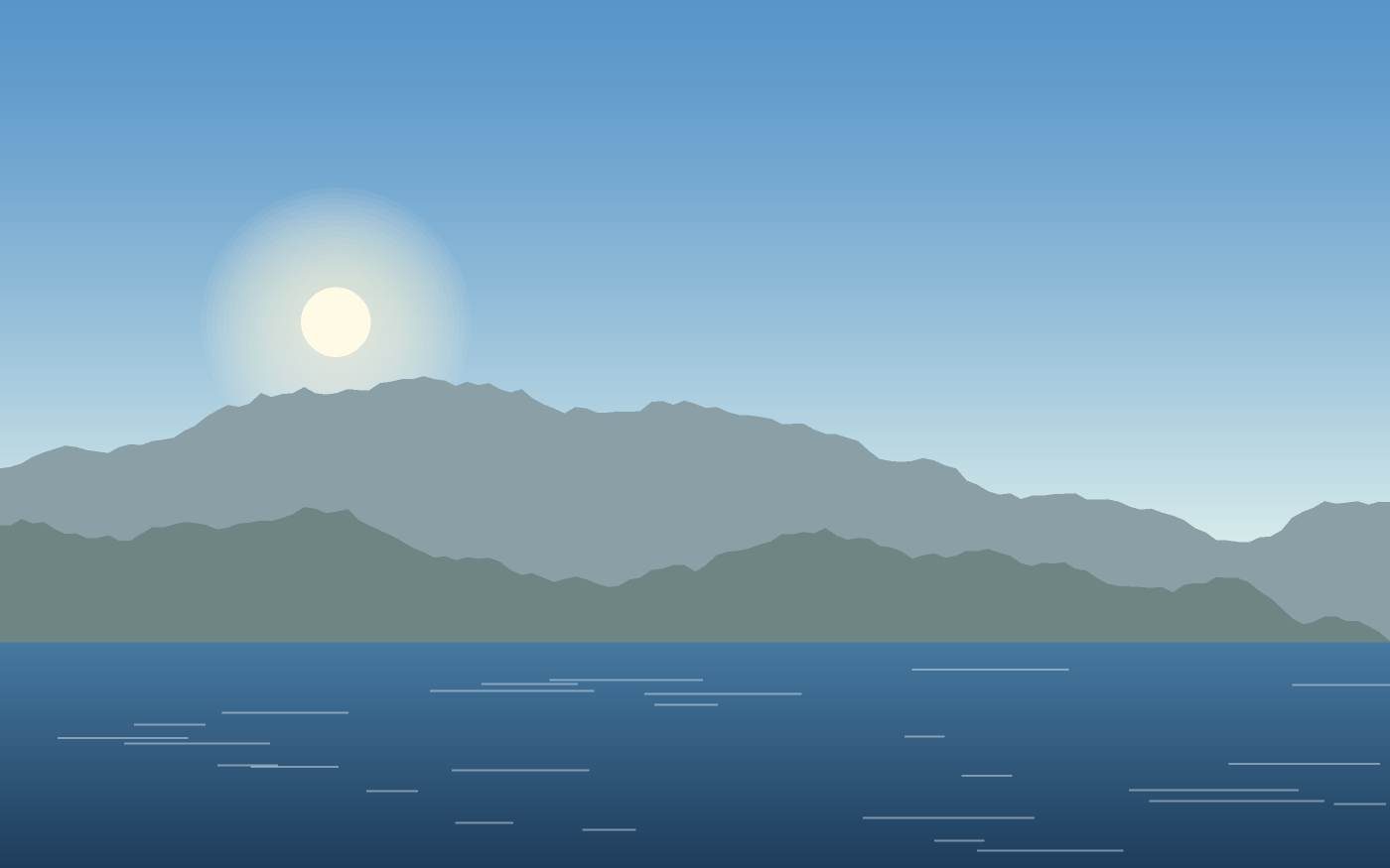 Ilustrace krajiny