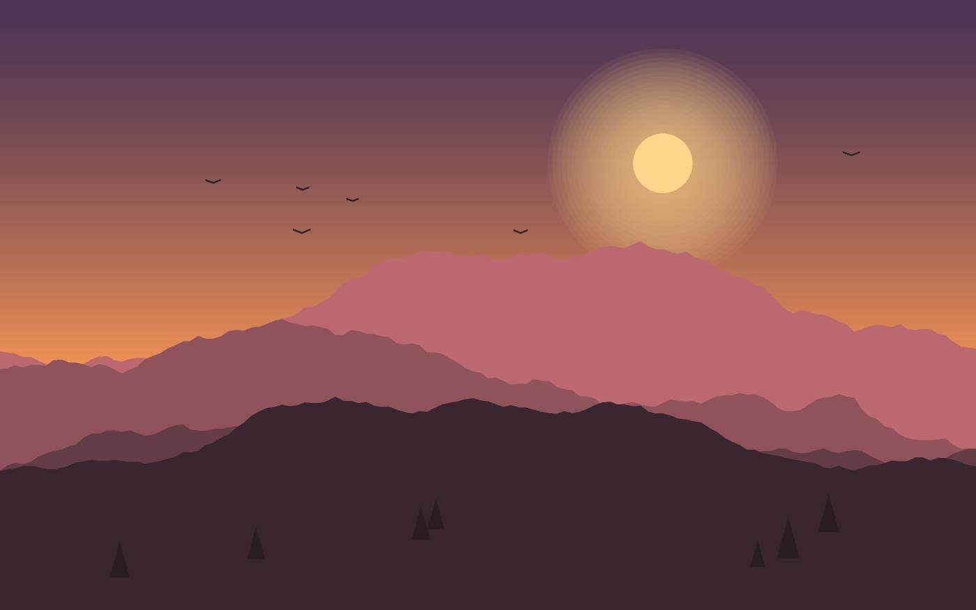 Landskabsillustration