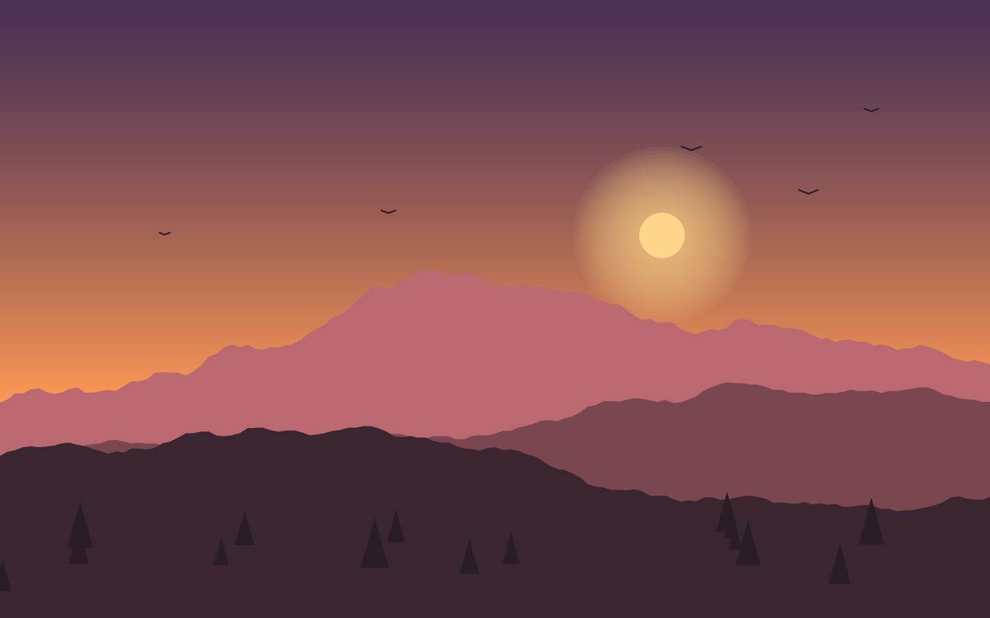 Landskabsillustration