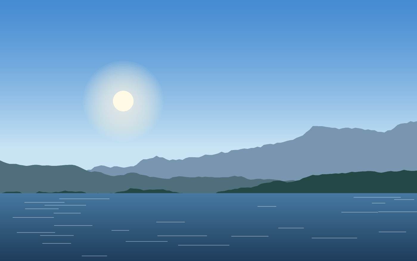 Landskapsillustrasjon