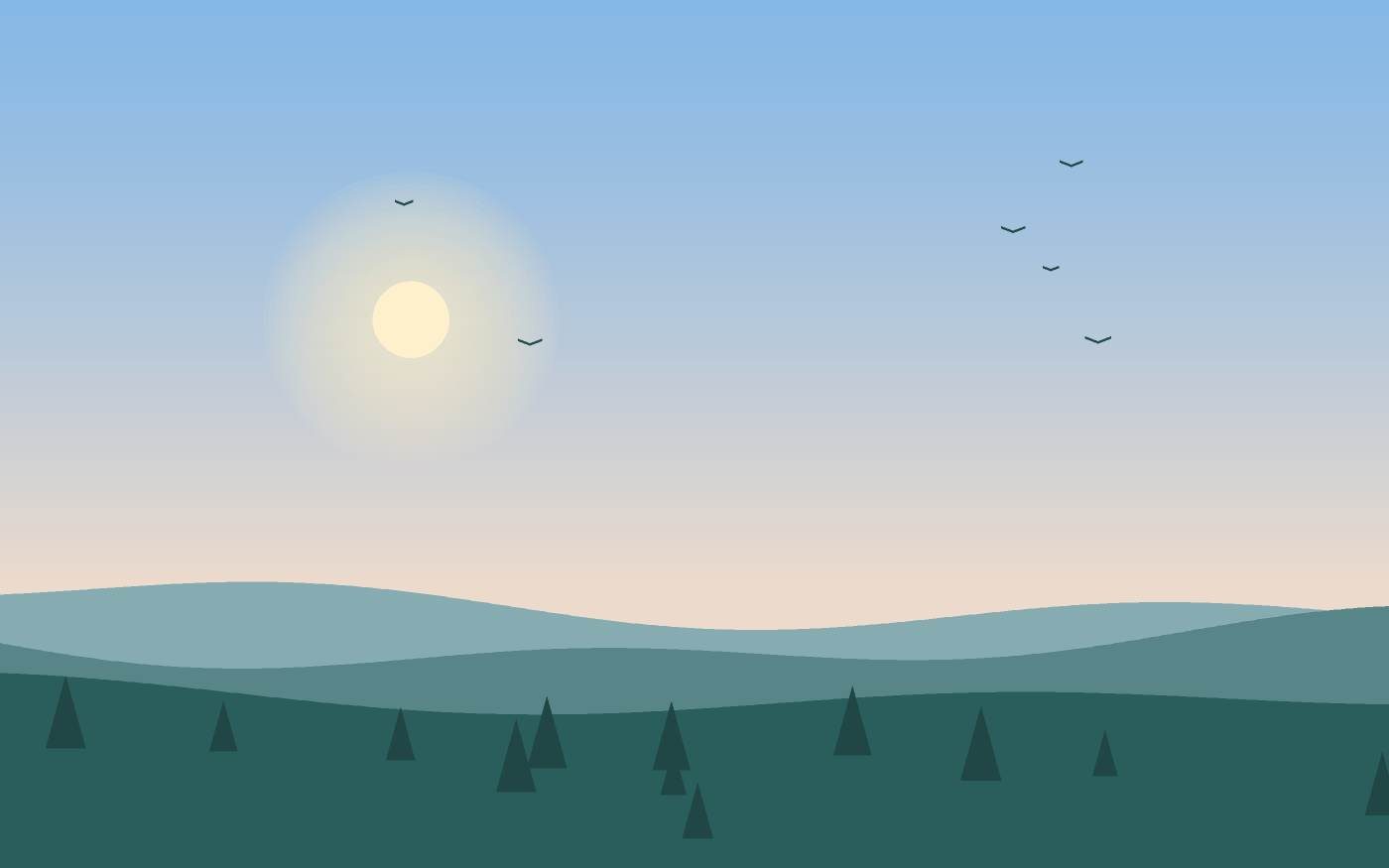Landskapsillustration