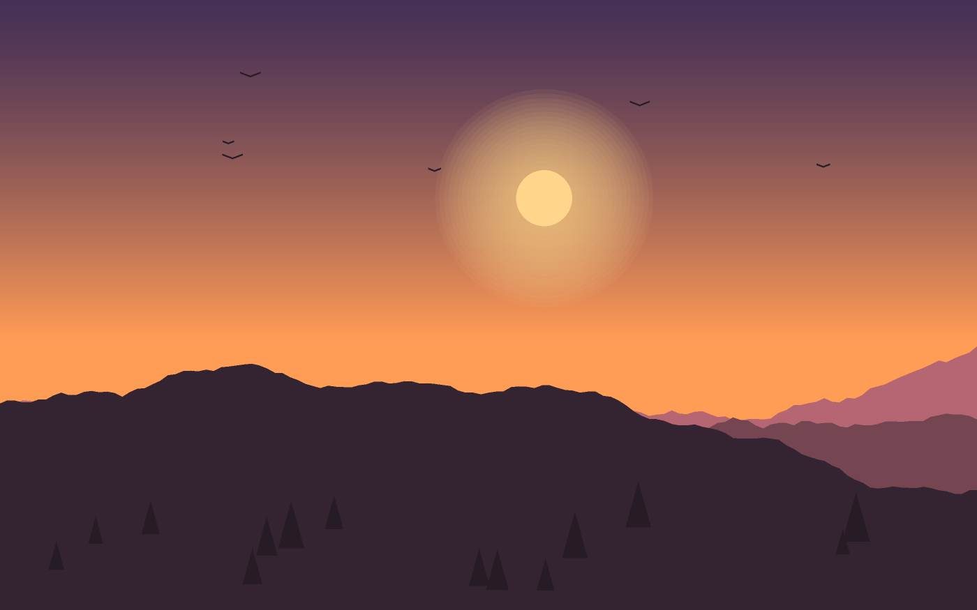 Landscape illustration