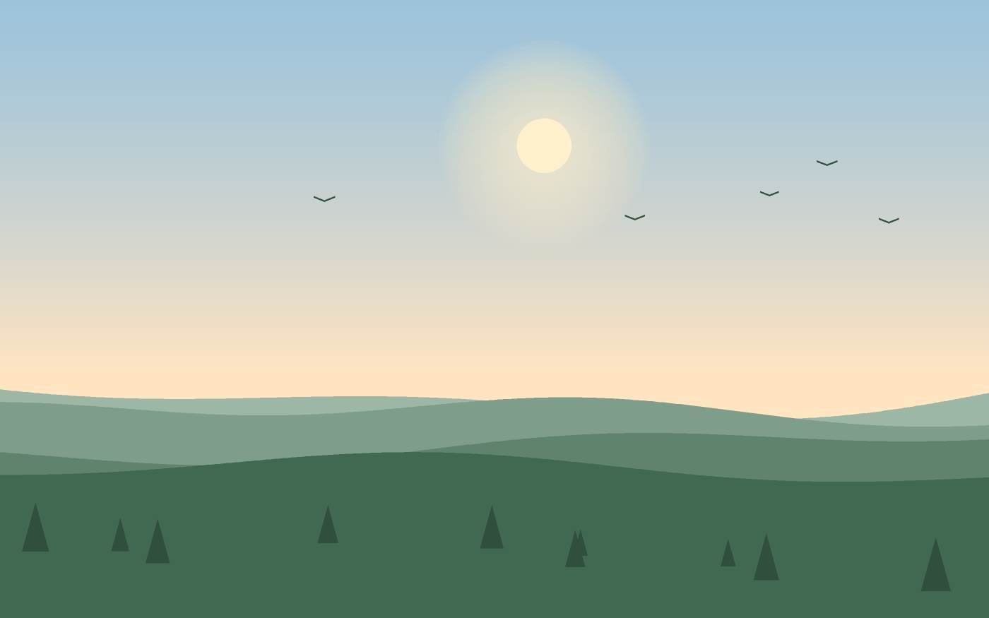 Landscape illustration